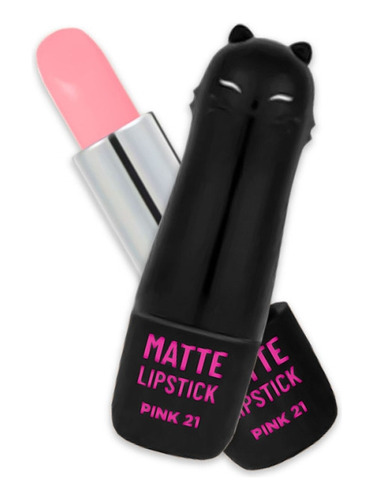 Labial Mate - Cat Matte Lipstick - Pink 21 Original -