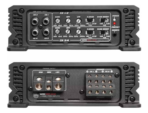 Amplificador De 4 Canaales Db Drive Wdx300.4 + Toallitas