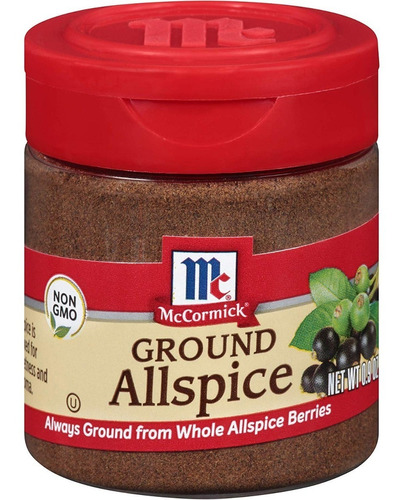 Ground All Spice Mc Cormick 25 Grs