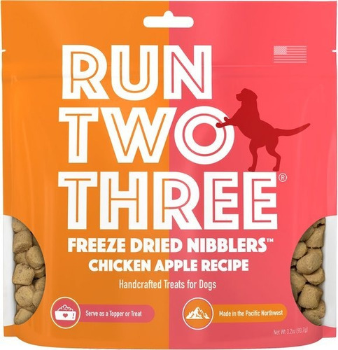 10 Pack De Run Two Three  Chicken Apple Recipe Freeze-dr