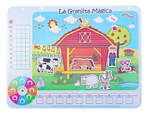 *juego Granjita Mágica Interactivo Entretenido Grupo Niños