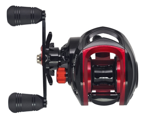 Reel Huevito Pesca Con Señuelos 4 Rulemanes Beast Red Max