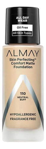 Maquillaje Líquido Almay Comfort Matte Neutral Buff