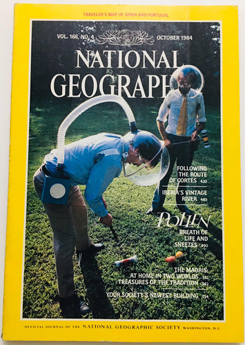 Revista National Geographic Oct 1984 Vol 166 # 4 Pollen