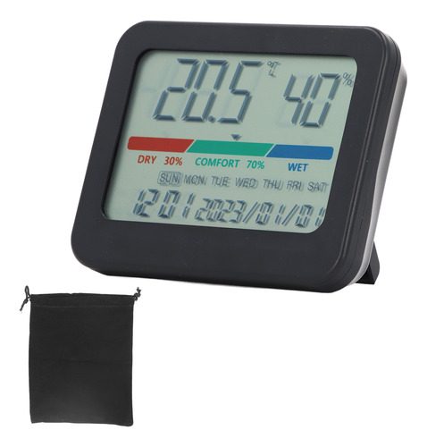 Higrómetro Digital, Monitores De Temperatura Y Humedad Hd Re