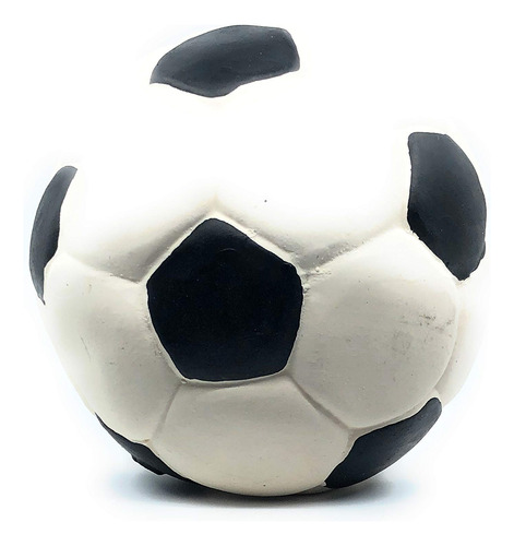 Balon De Futbol Mediano  Juguete Suave Y Chirriante Para Pe