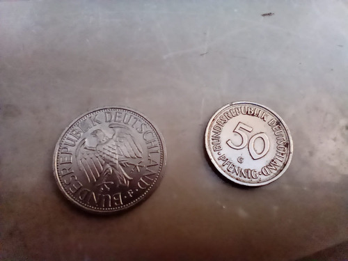 Lote De 4 Monedas Antiguas De Alemania