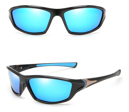 Lentes De Sol Ciclista- Gafas De Sol Para Hombre Y Mujer-lente Polarizadora-para Deportes Esquí Moto Outdoor Pesca