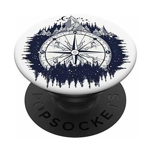 Compass De Viaje / Diseño De Montaña Celta Popsockets C11jj