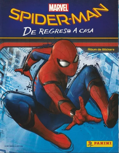  Álbum Spiderman De Regreso A  Casa Completo, Pegado Panini