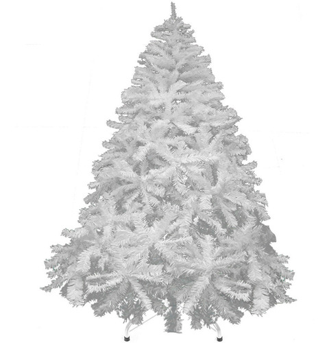 Arbol Navidad 2.20m Artificial Blanco Pino Pachon Jardimex