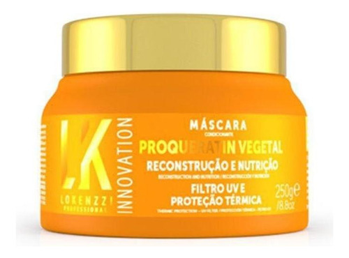 Máscara Slime Lokenzzi Proqueratin Vegetal 250g