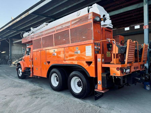Camion Barrenador Con Canastilla 2001 International 4900