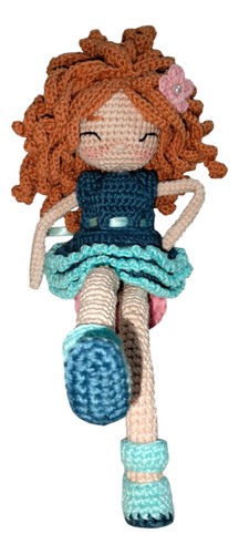 Muñeca Briggitte Amigurumi Profesional A Crochet Algodon