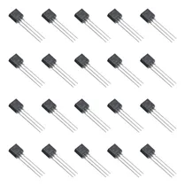 Comprar Bridgold 20pcs 2nn Npn Transistores De Amplificador De 30v