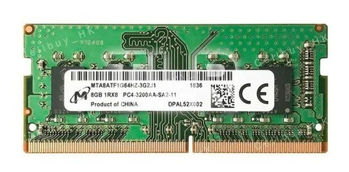 Memoria Ddr4 / Micron Notebook 8gb 3200mhz / Pull New C