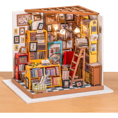 Kit Miniatura Biblioteca Diy Regalo Cumpleaños Adultos Y Niñ