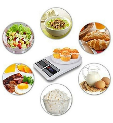 Balanza Digital Hogar Cocina 1gr A 10kg Alta Precision Joyas