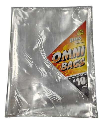 Dark Box Bolsas Protectoras Comics Anti Acido Tamaño Omni