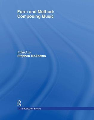 Libro Form And Method: Composing Music - Roger Reynolds