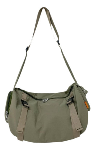 Hombro Para Hombre, Bolso De Lona Informal,