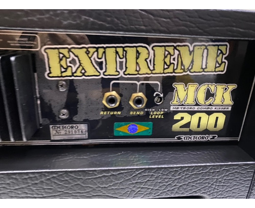 Amplificador Meteoro Mck200 Andreas Kisser Novo Mostruario