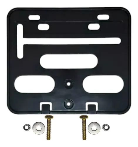 Suporte Protetor Reforçado De Placa Moto Mercosul