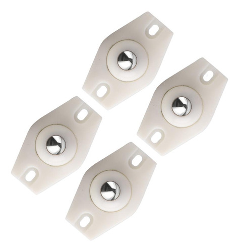 Mini Polea De Pasta Polea Giratoria Conveniente Blanco