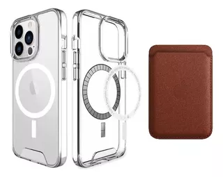 Case Funda Protector Magsafe + Wallet iPhone 12/13/14/pr/max