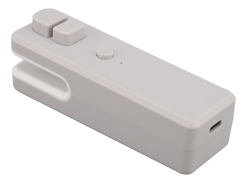 Sellador De Bolsas Gris 2 En 1, Mini Recargable, 400 Mah, Po