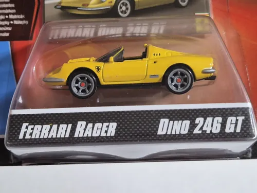 Hot Wheels Ferrari Racer Dino 246 Gt Amarillo | MercadoLibre