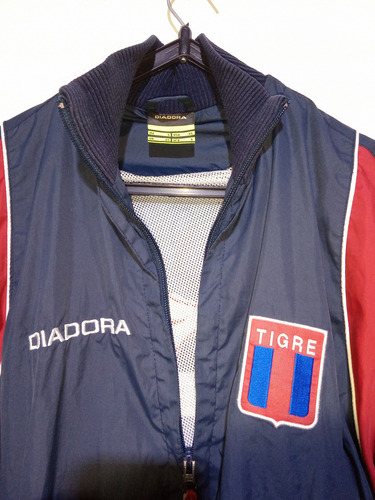 Campera Entrenamiento Tigre Diadora 2008 2009 (Usado)