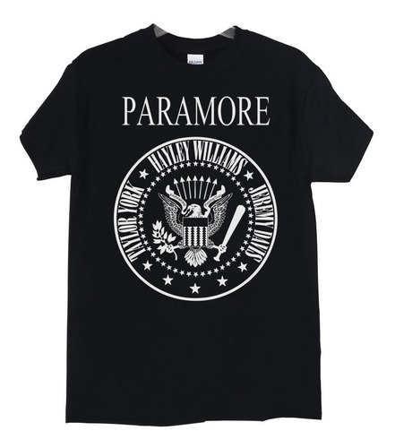 Polera Paramore Logo Hayley Ramones Parody Rock Abominatron