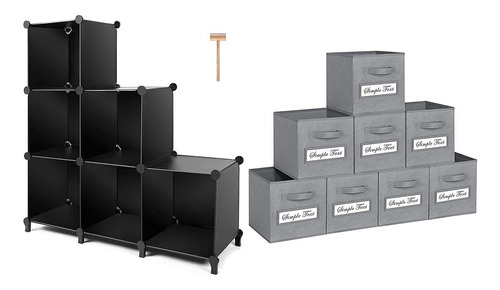 Tomcare Cube Storage 6-cube Rio Organizador Estantes De Alma