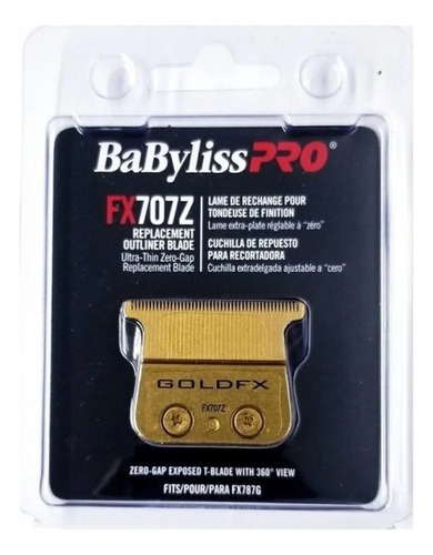 2 Cuchillas Para Maquinas Babyliss Skeleton Fx707z Barberia