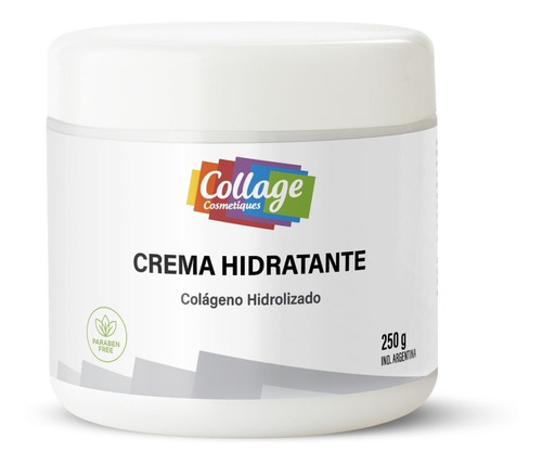 Collage Crema Hidratante Con Colágeno Hidrolizado 250g Tipo de piel Seca