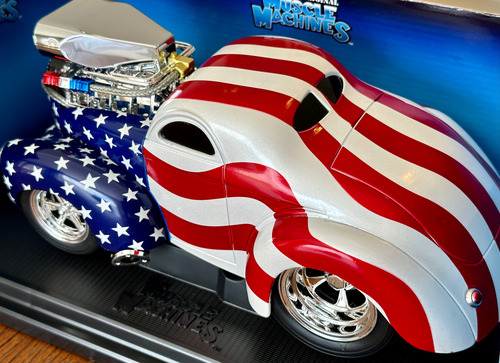 Miniatura Hot Rod 1:18 Ertl Ñ Highway Mustang Cobra Fusca (Usado)
