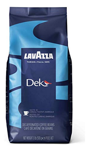 Cafe De Grano  Mezcla De Café En Grano Entero Lavazza Dek, T