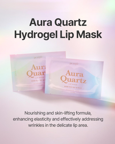 Petitfee- Petitfee Aura Quartz Hydrogel Lip Mask 5ea - Masca