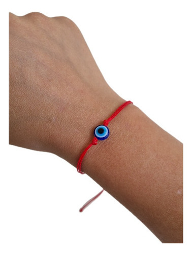 100 Pulsera Ojo Turco Por Mayor Reventa Hilo Rojo Envidia 