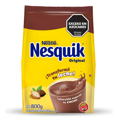 Cacao en polvo Nesquik Nestlé 800g