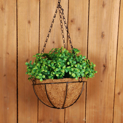 Colgadora De Plantas Artificial De Canasta Colgante Falsa
