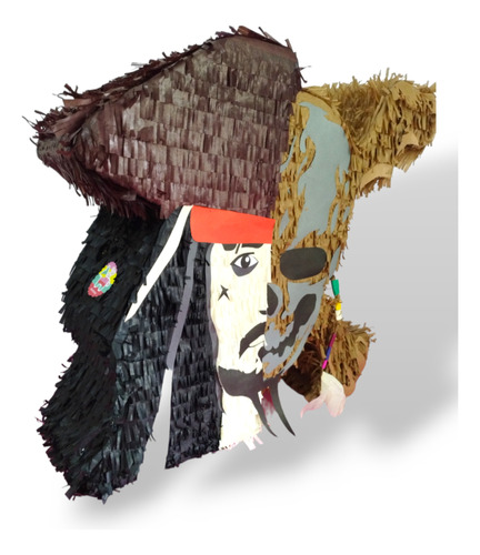 Piñata Jack Sparrow Piratas Del Caribe 