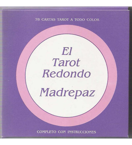 El Tarot Redondo Madrepaz - Ed. Cuatro Vientos - Full, De Madrepaz. Editorial De Los Cuatro Vientos En Español