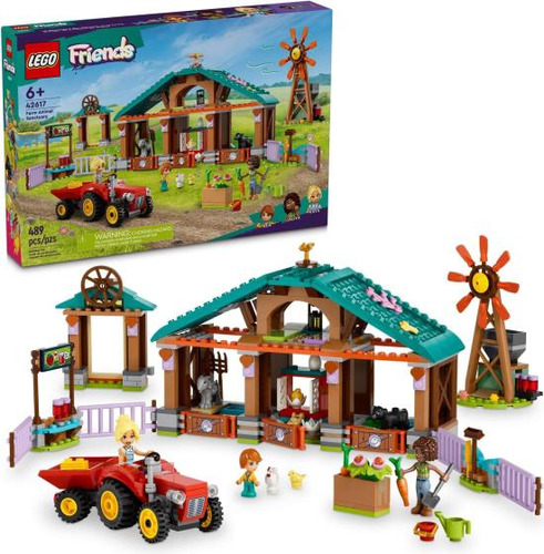 Lego Friends Santuario De Animales De Granja Y Tractor De Ju