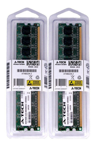 Memoria Ram 2gb (2x1gb) Ddr2 800mhz Pc2-6400 A-tech