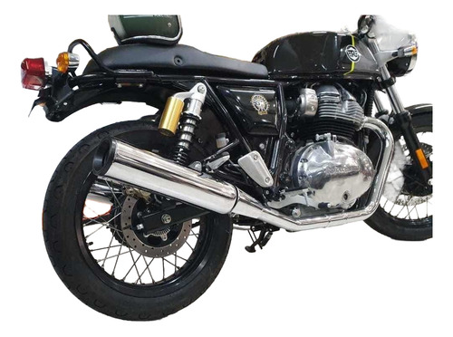 Ponteira Customer Royal Enfield 650 Gt Continental Cromada