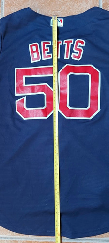 Jersey Red Sox De Boston 50 Betts Majestic Dama Made In Usa (Usado)