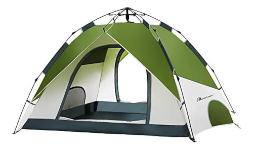 Moon Lence Pop Up Tent Family Camping Tent For 4