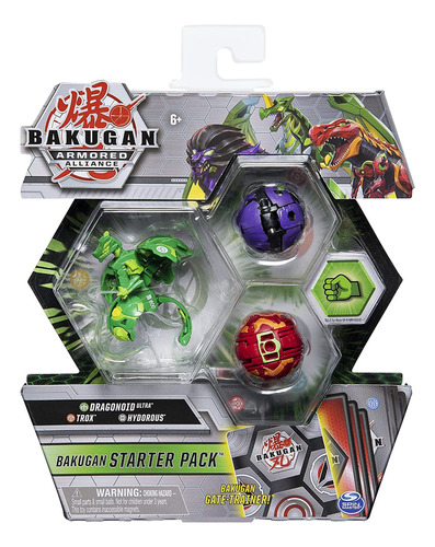 Bakugan Paquete De 3 Unidades, Toronoid Ultra, Figuras De Ac